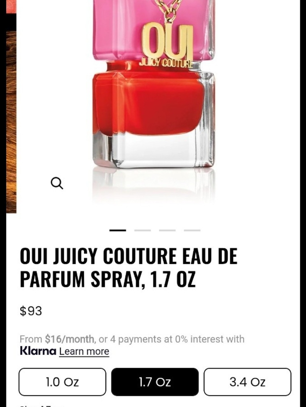 OUI by Juicy Couture 1.7fl oz/50ml NEW & SEALED - Picture 5 of 7